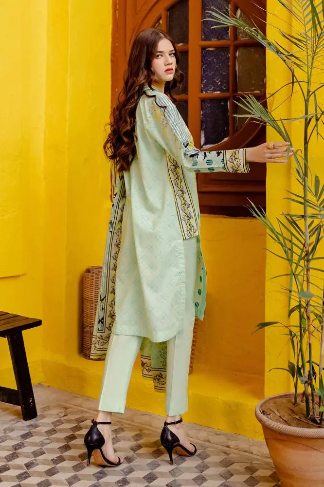 Gul Ahmad Summer Printed Lawn Unstitched 3Pc Suit-CL42065A