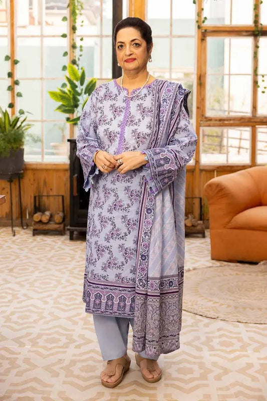 Gul Ahmad Summer Printed Lawn Unstitched 3Pc Suit-CL42079B