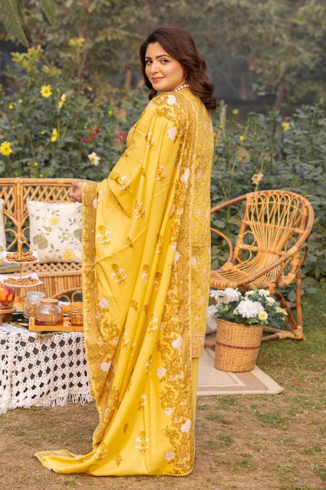 Gul Ahmad Mother Summer Printed Lawn Unstitched 3Pc Suit-CL42081