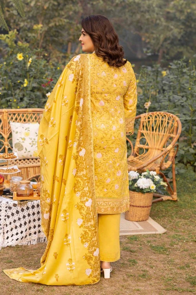 Gul Ahmad Mother Summer Printed Lawn Unstitched 3Pc Suit-CL42081