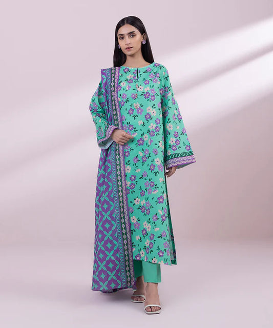 Sapphire Printed Summer Lawn Unstitched 3pc Suit -U3P-DY24D240-Z