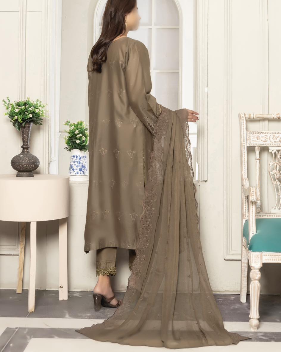 LAIBA BY SMF LUXURY LAWN DAMAN BOORING UNSTITCHED SUIT-03