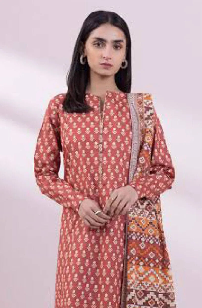 Sapphire Printed Summer Lawn Unstitched 3pc Suit -U3P-DY24D232-Z