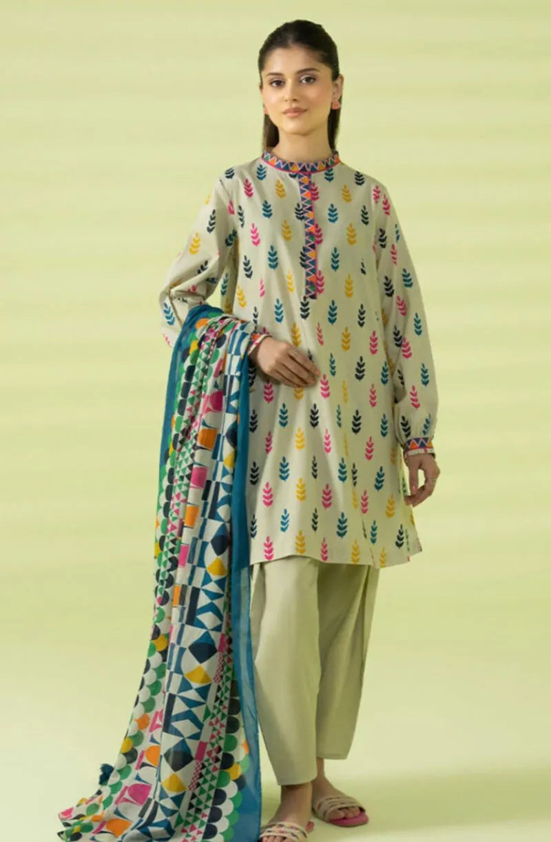 Sapphire Printed Summer Lawn Unstitched 3pc Suit -U3P-002-DDY23ZV-2