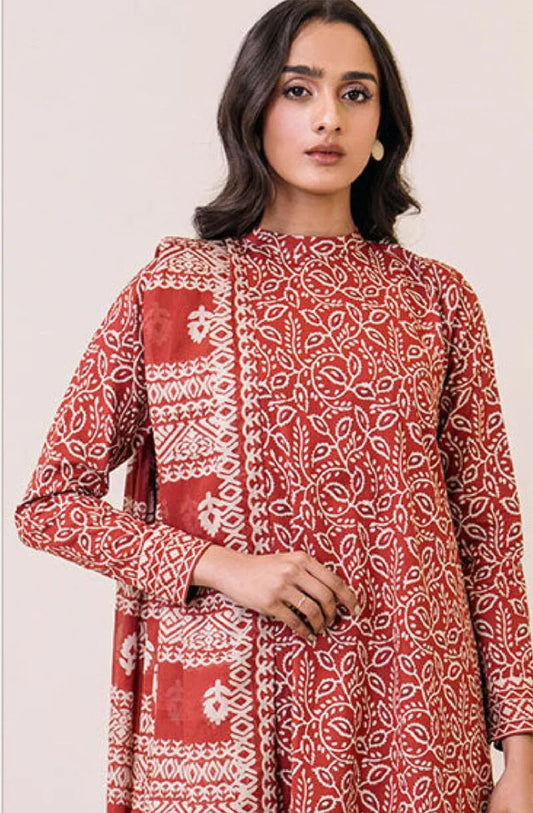 Sapphire Printed Summer Lawn Unstitched 3pc Suit -03P-DY24WS1-10