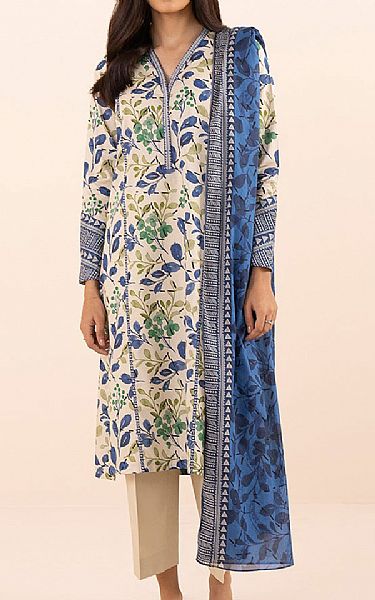 Sapphire Printed Summer Lawn Unstitched 3pc Suit -OU2-DDY24D1-19