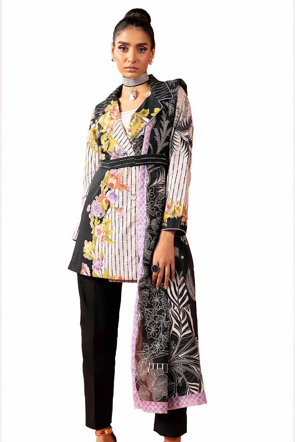 Gul Ahmad Summer Printed Lawn Unstitched 3Pc Suit-DN42031