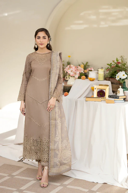 House Of Nawab by Zora Luxury Embroidered Lawn Unstitched suit-FARQAD