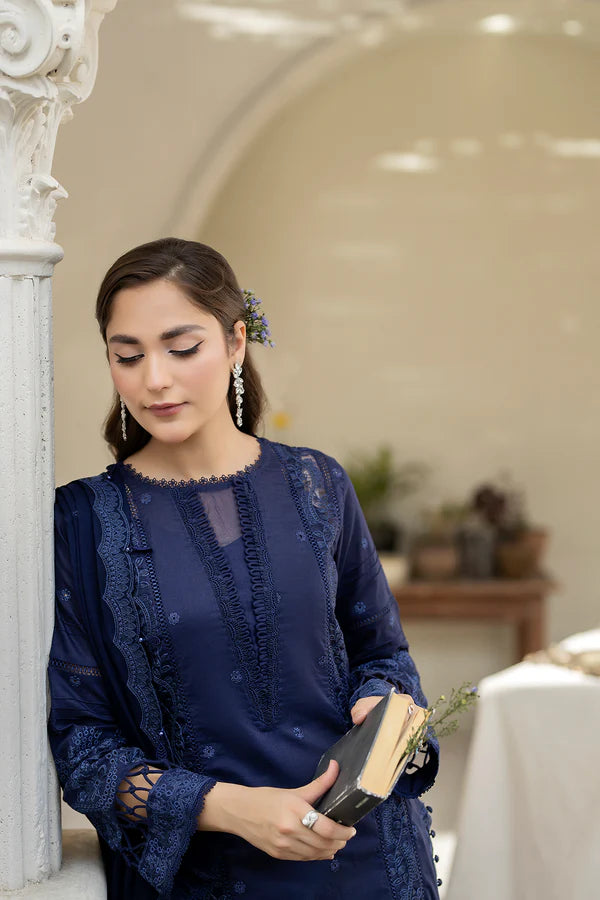 House Of Nawab by Zora Luxury Embroidered Lawn Unstitched suit-FRONA