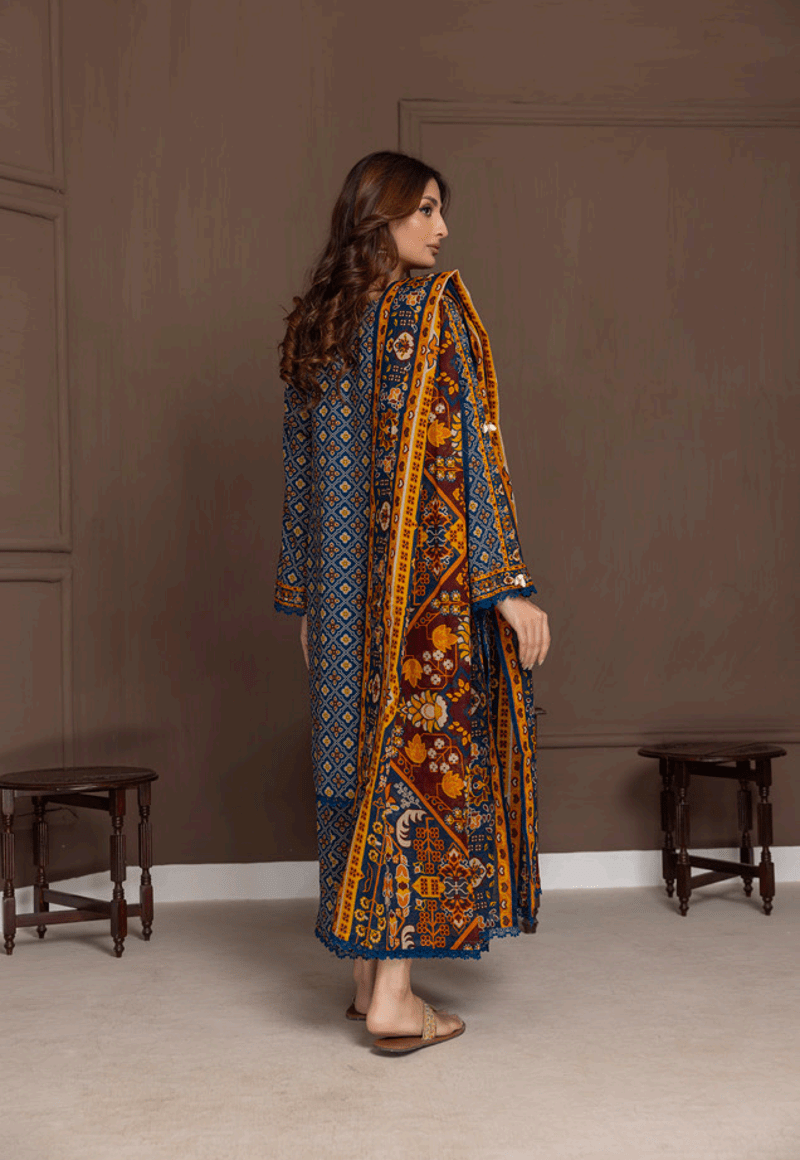 Salina by Regalia Identic Separates Vol-21 Digital Printed Lawn Suit IDS21-10