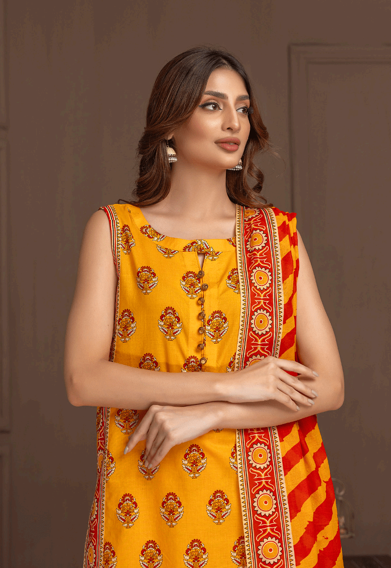 Salina by Regalia Identic Separates Vol-21 Digital Printed Lawn Suit IDS21-3