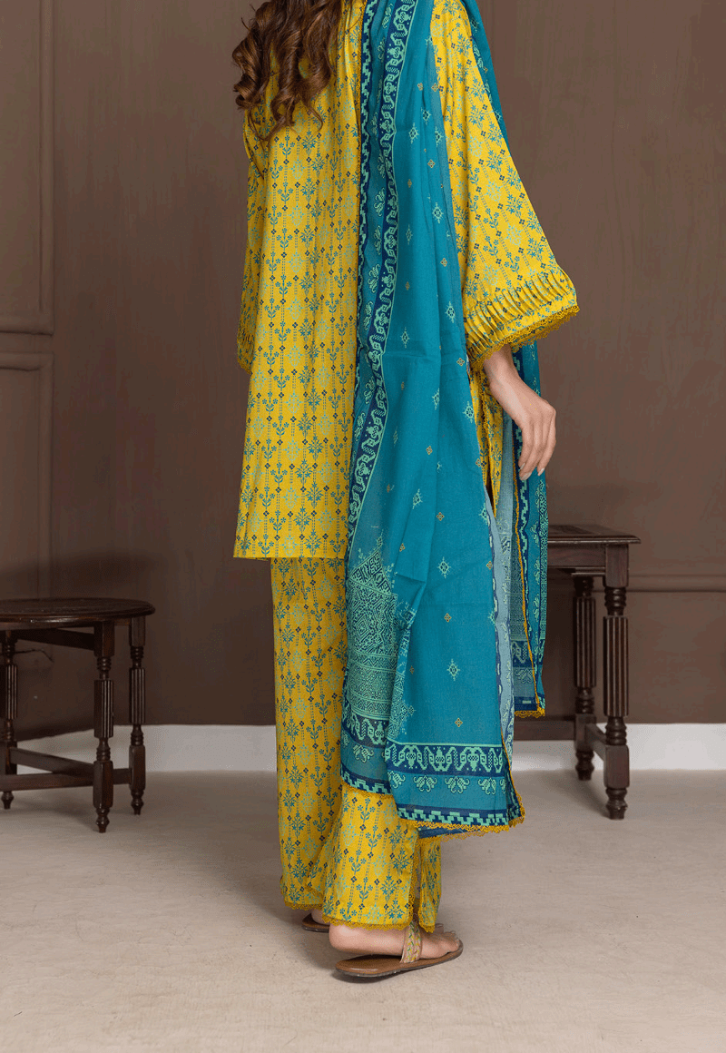 Salina by Regalia Identic Separates Vol-21 Digital Printed Lawn Suit IDS21-4