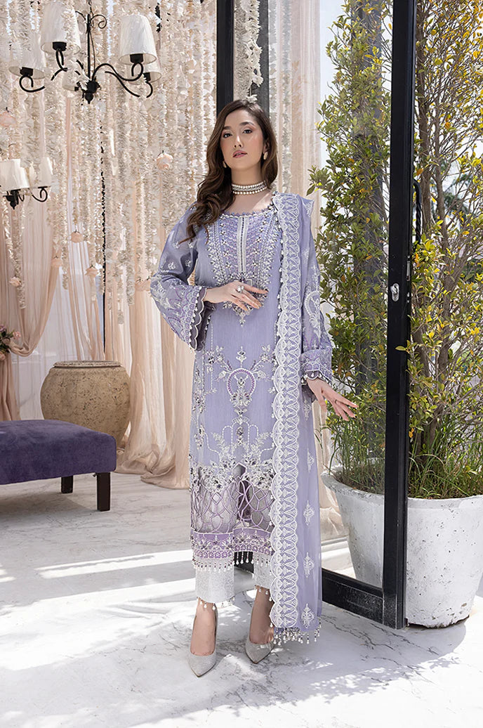 Razab Mehak Luxury Embroidered Hand Made Unstitched Suit MHK-104