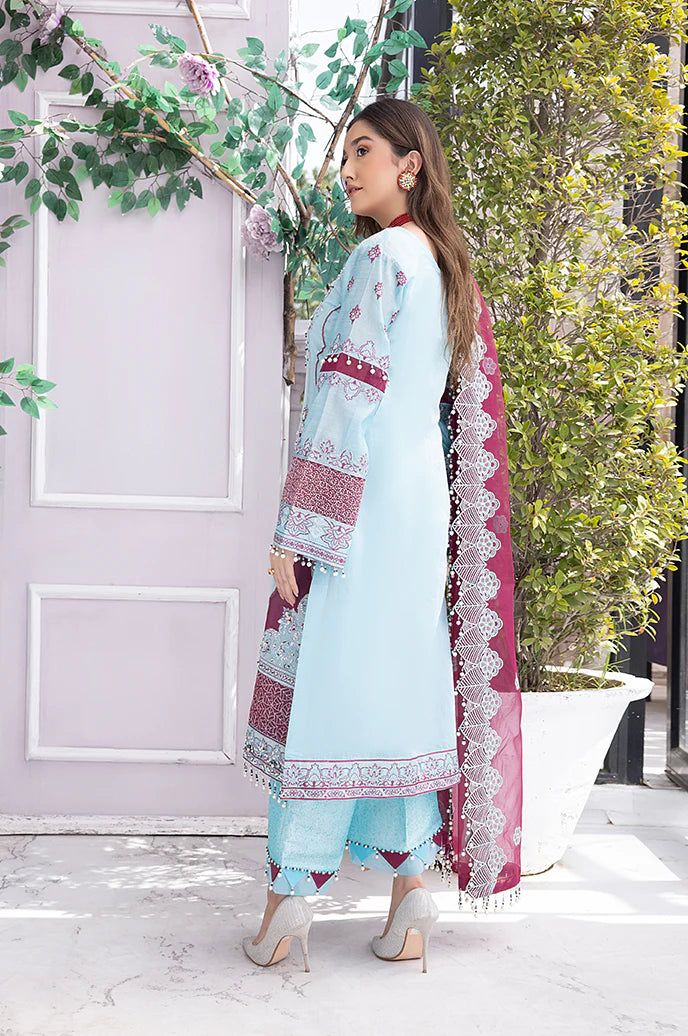 Razab Mehak Luxury Embroidered Hand Made Unstitched Suit MHK-108