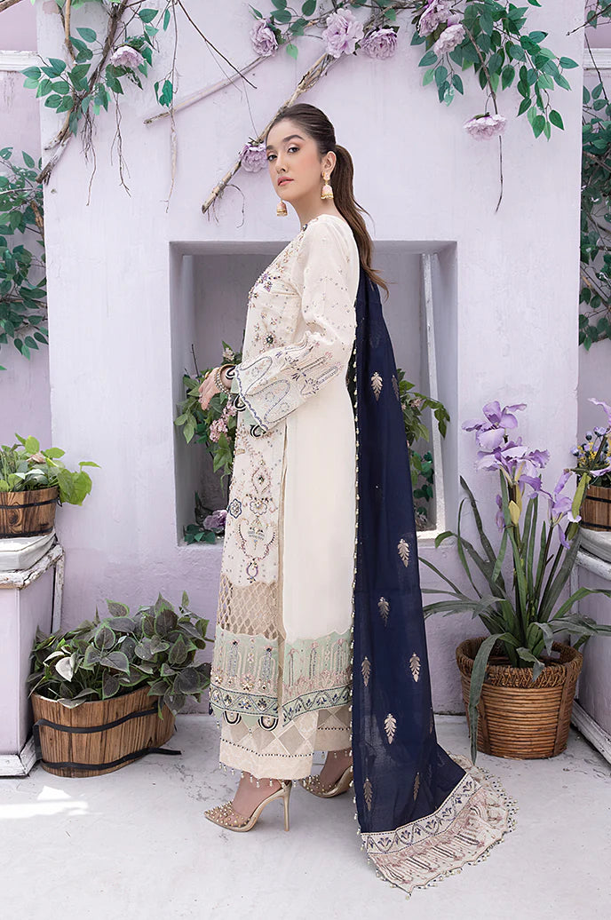 Razab Mehak Luxury Embroidered Hand Made Unstitched Suit MHK-103