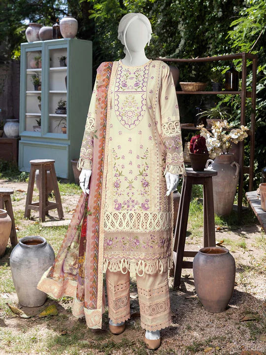 Aleez Online Embroidered Lawn Unstitched 3Pc Suit -NIANA