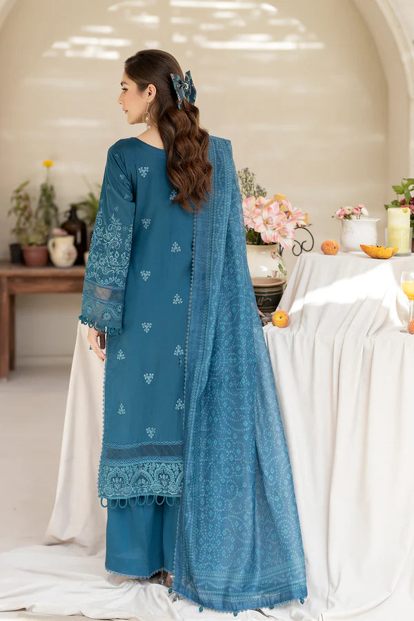 House Of Nawab by Zora Luxury Embroidered Lawn Unstitched suit-QARIN