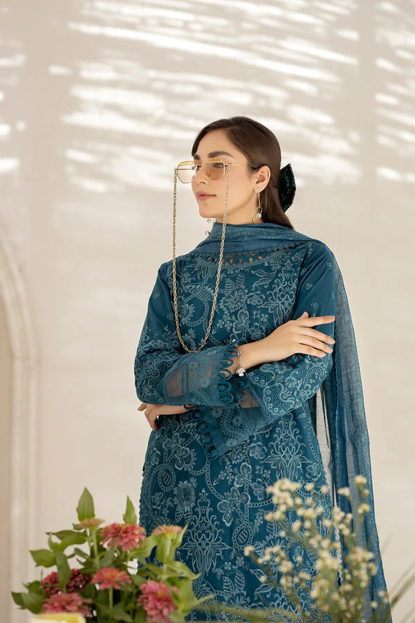 House Of Nawab by Zora Luxury Embroidered Lawn Unstitched suit-QARIN