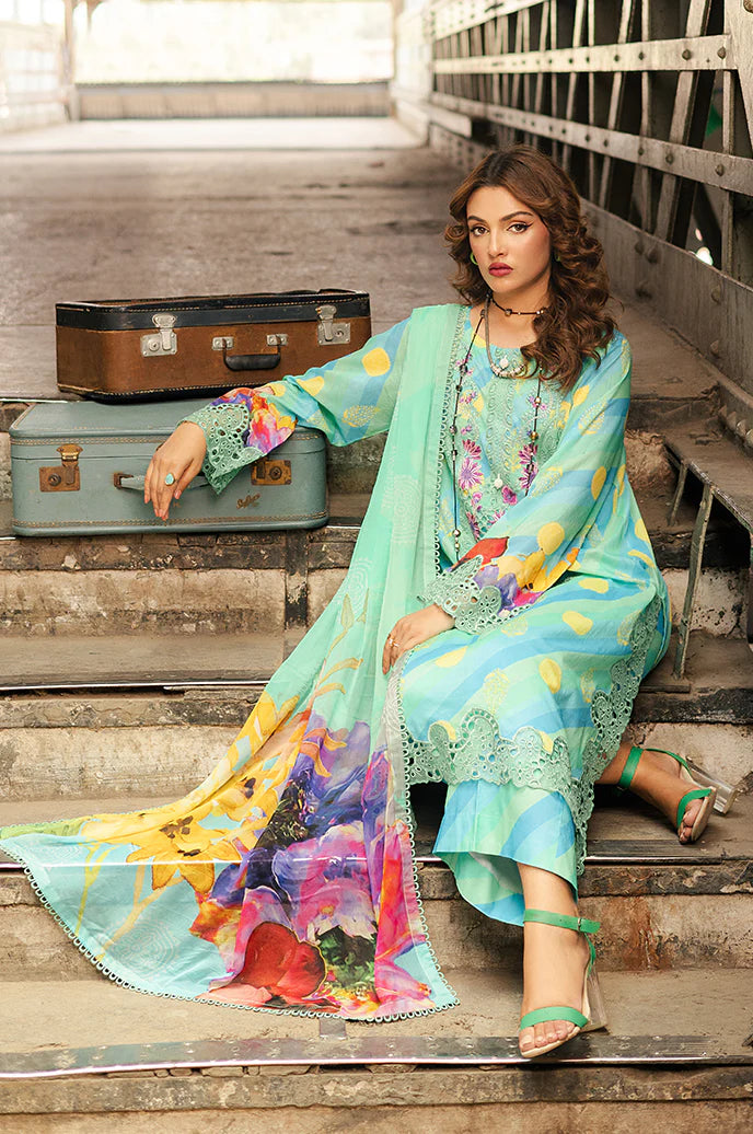 Razab By R-Prints Printed Embroidered Lawn Unstitched Suit RSP-09