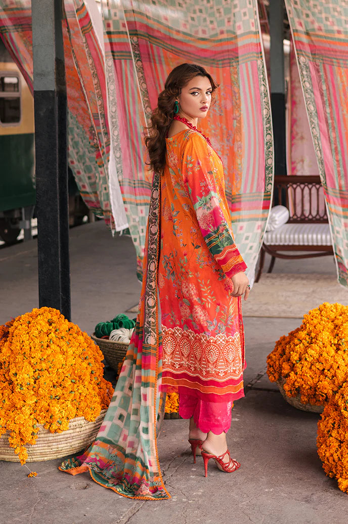 Razab By R-Prints Printed Embroidered Lawn Unstitched Suit RSP-10