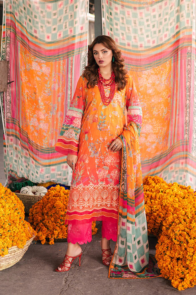 Razab By R-Prints Printed Embroidered Lawn Unstitched Suit RSP-10