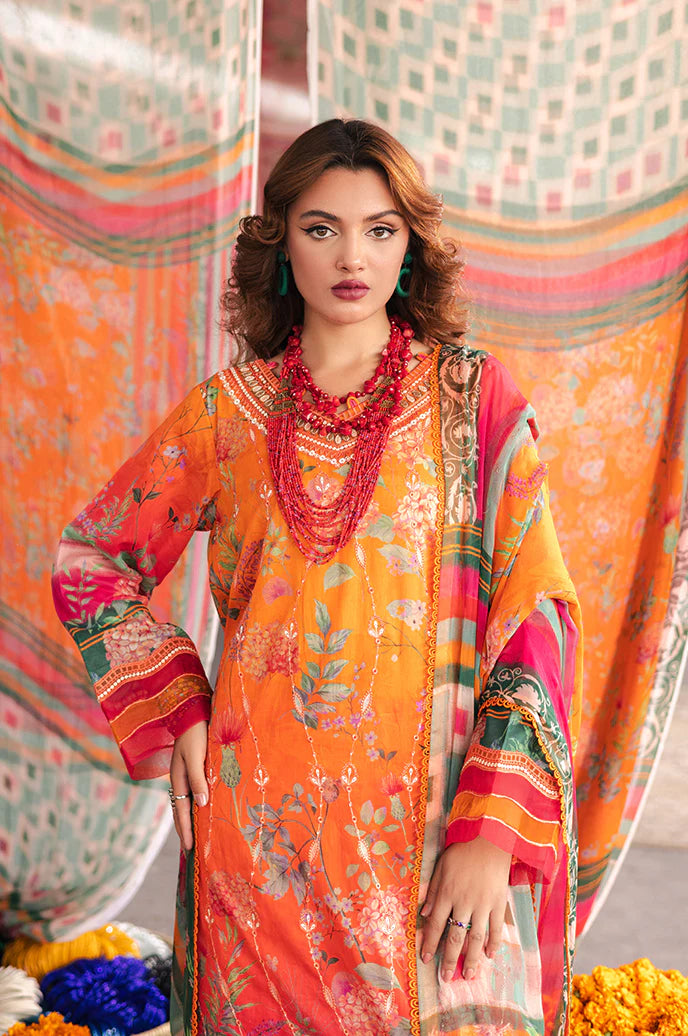 Razab By R-Prints Printed Embroidered Lawn Unstitched Suit RSP-10