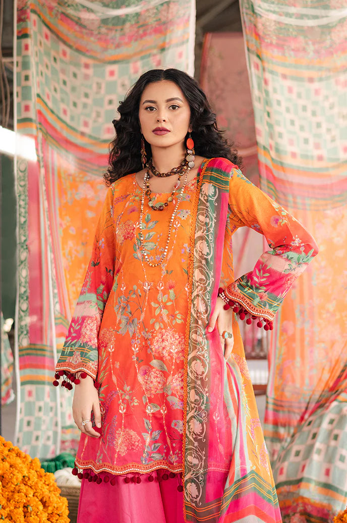 Razab By R-Prints Printed Embroidered Lawn Unstitched Suit RSP-10