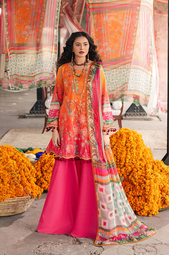 Razab By R-Prints Printed Embroidered Lawn Unstitched Suit RSP-10