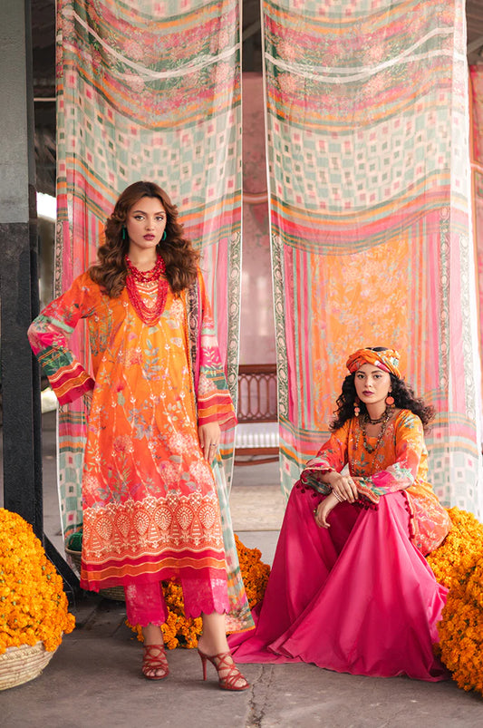 Razab By R-Prints Printed Embroidered Lawn Unstitched Suit RSP-10