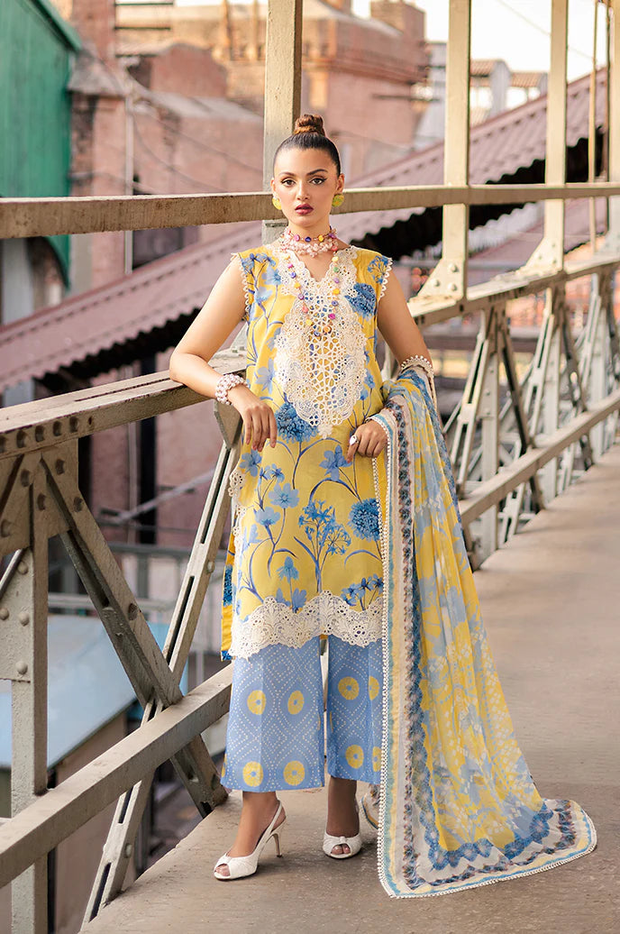 Razab By R-Prints Printed Embroidered Lawn Unstitched Suit RSP-14