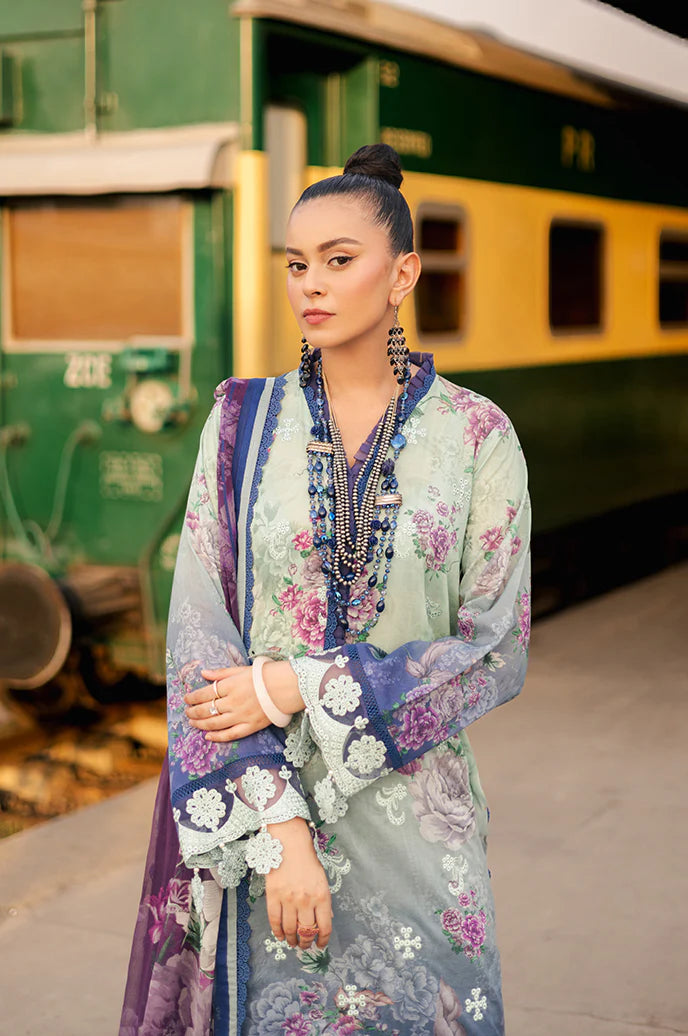 Razab By R-Prints Printed Embroidered Lawn Unstitched Suit RSP-15