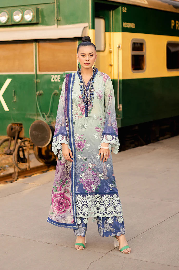 Razab By R-Prints Printed Embroidered Lawn Unstitched Suit RSP-15