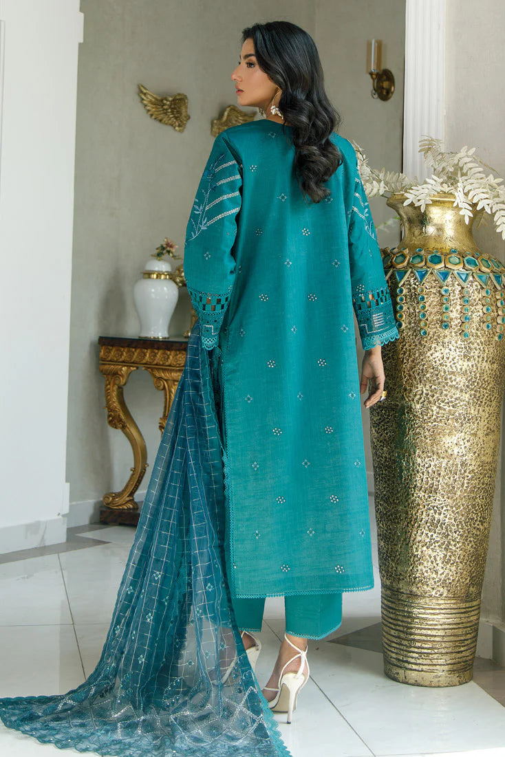 Marjjan By Misal Dyed Embroidered Lawn Unstitched 3pc Suit-SMC-184