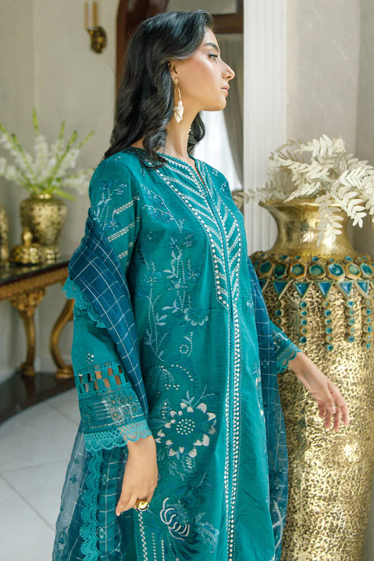 Marjjan By Misal Dyed Embroidered Lawn Unstitched 3pc Suit-SMC-184